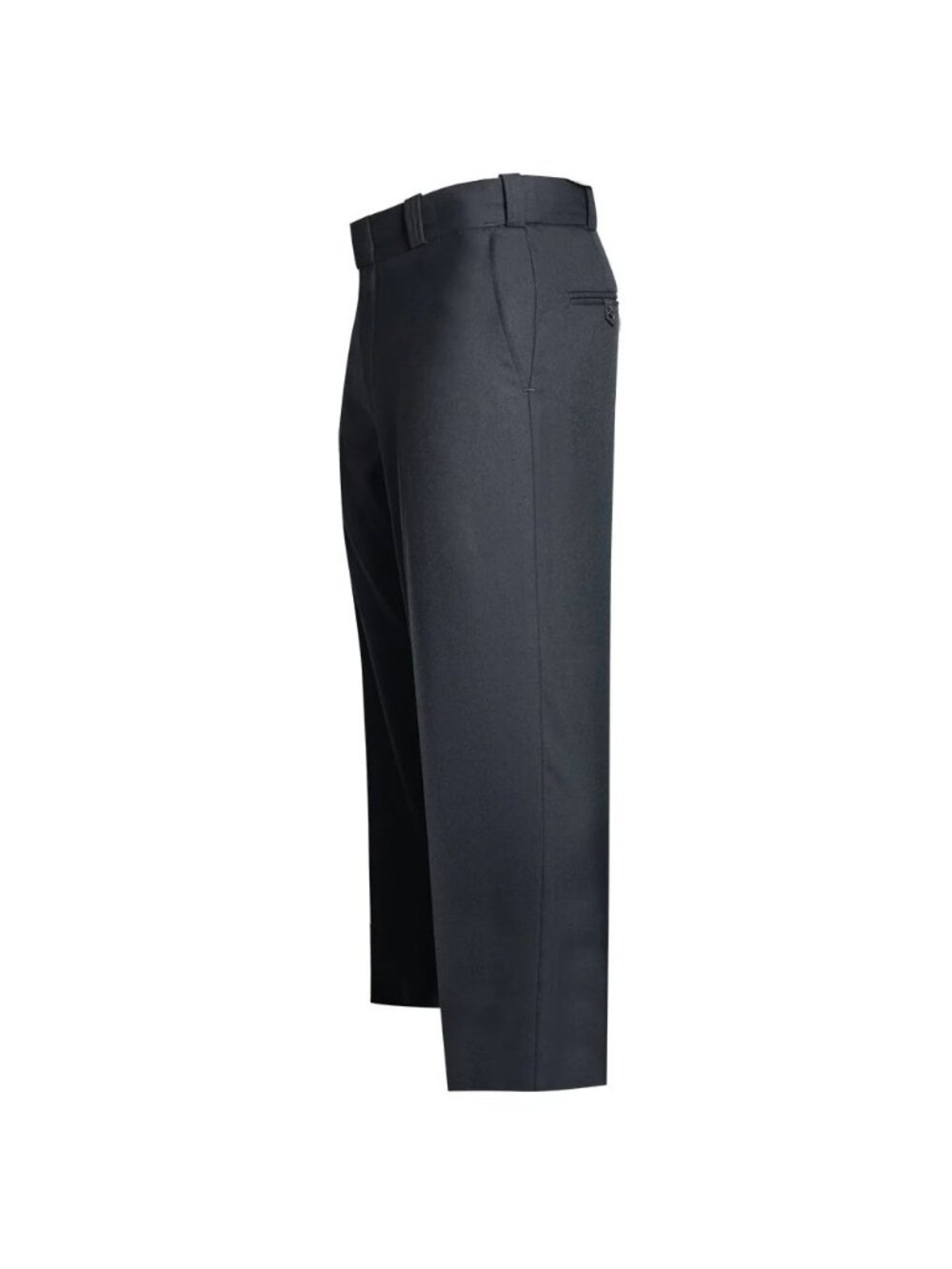 NWT Flying Cross Justice Poly/Wool Pants Sz 44 Unhemmed Black 47280